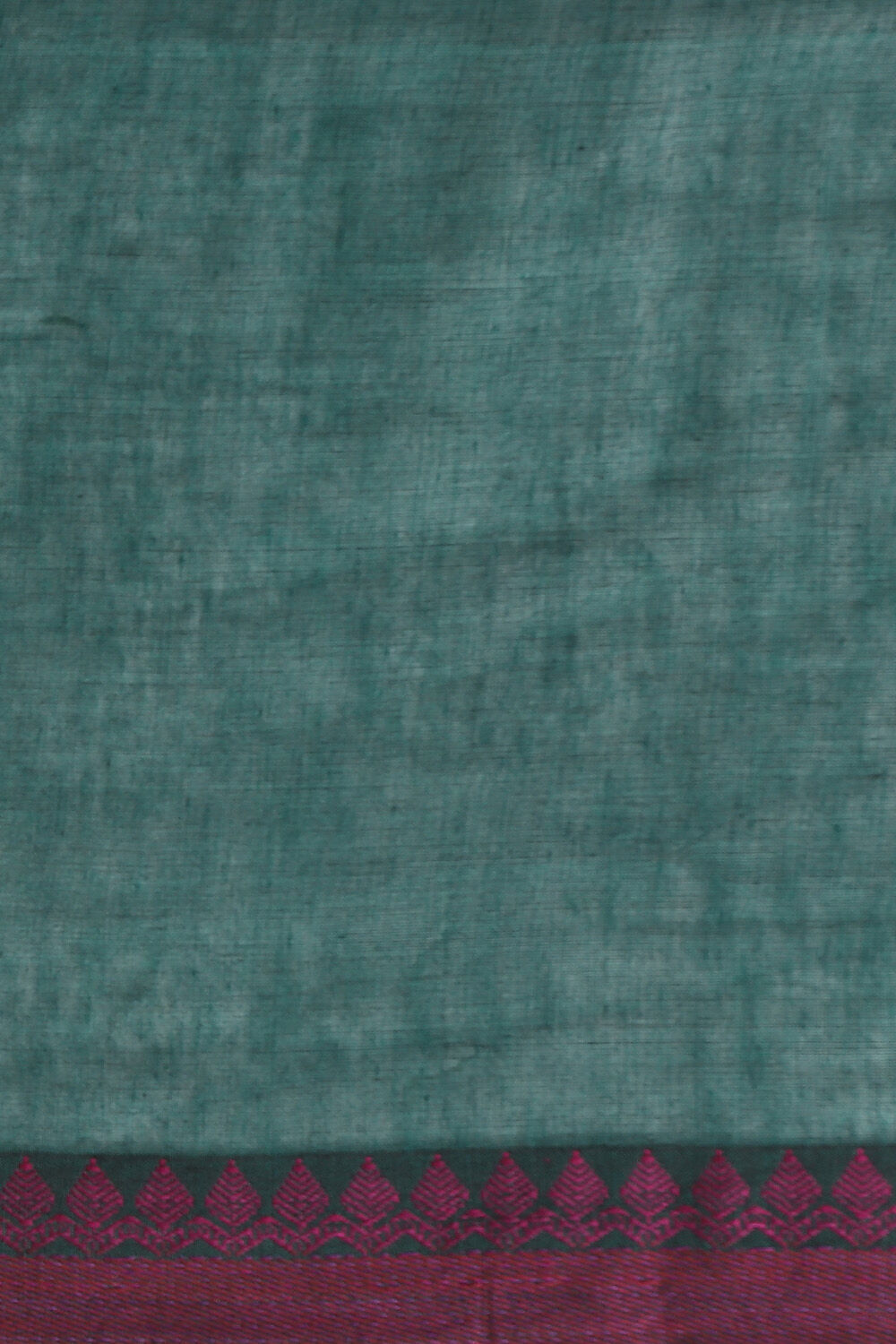 Green Pure Cotton Bengal Saree image number null