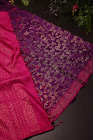 Violet South Silk Saree image number