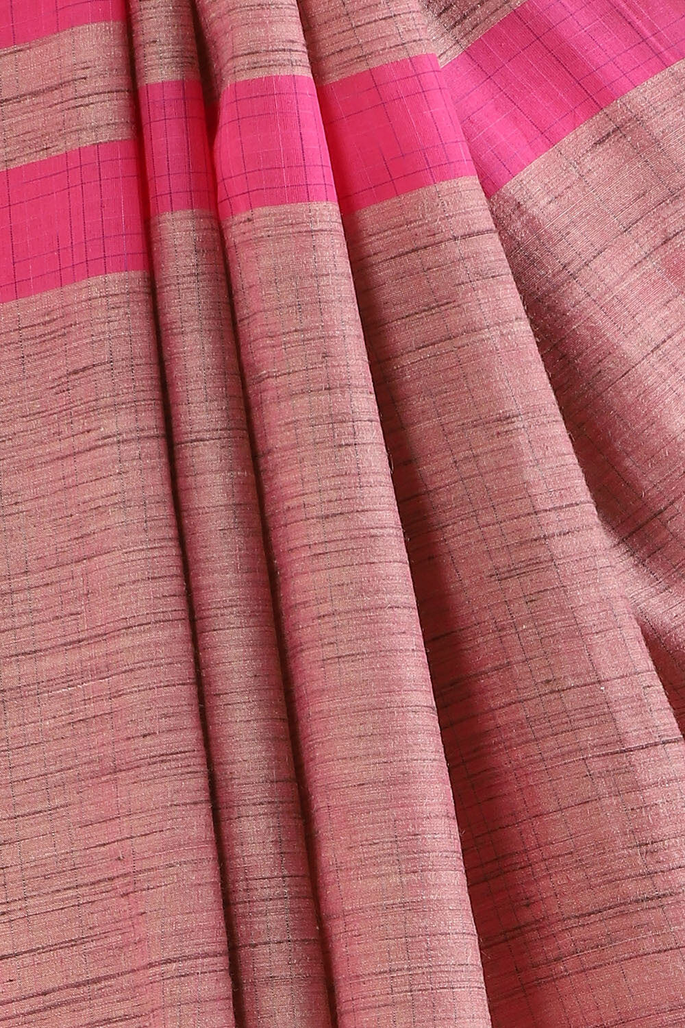 Light Pink Pure Cotton Bengal Saree image number null