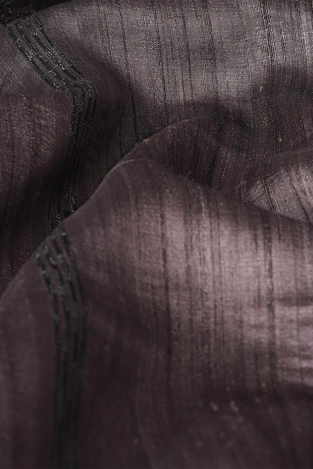 Grey Pure Tussar Silk Bhagalpuri Saree image number null