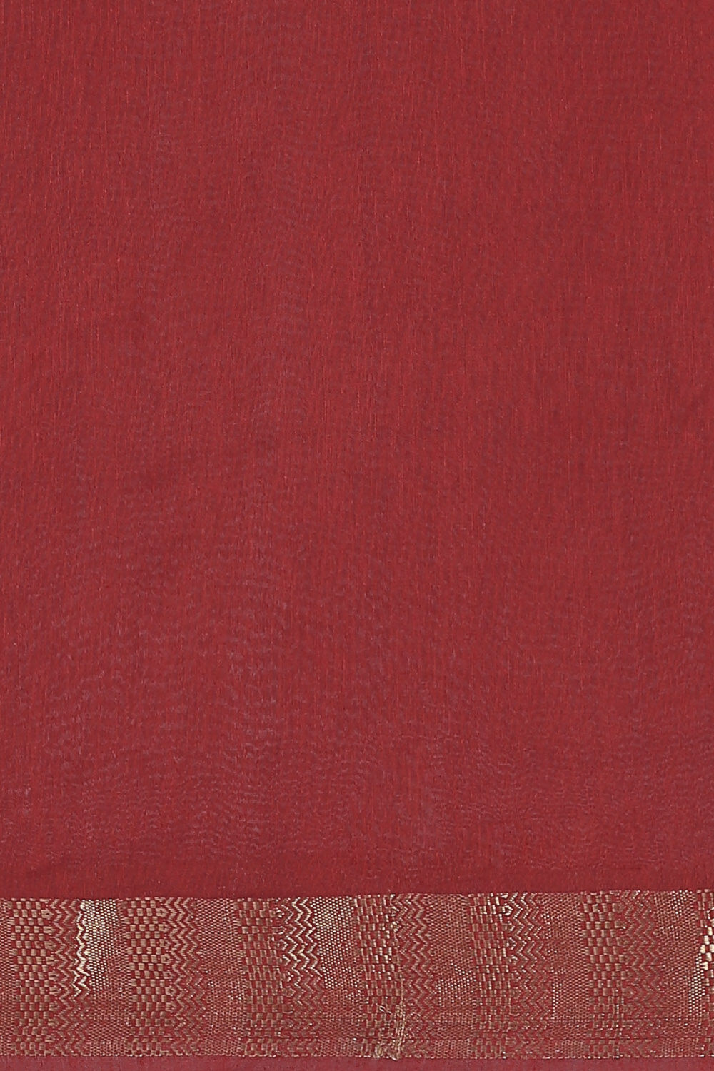 Dark Red Pure Tussar Silk Bhagalpuri Saree image number null