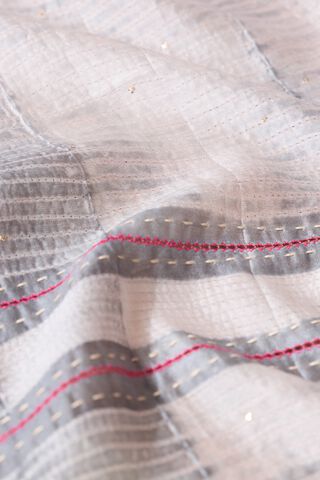 Pink Rajasthan Pure Silk Cotton Shibori Saree thumbnail image number null