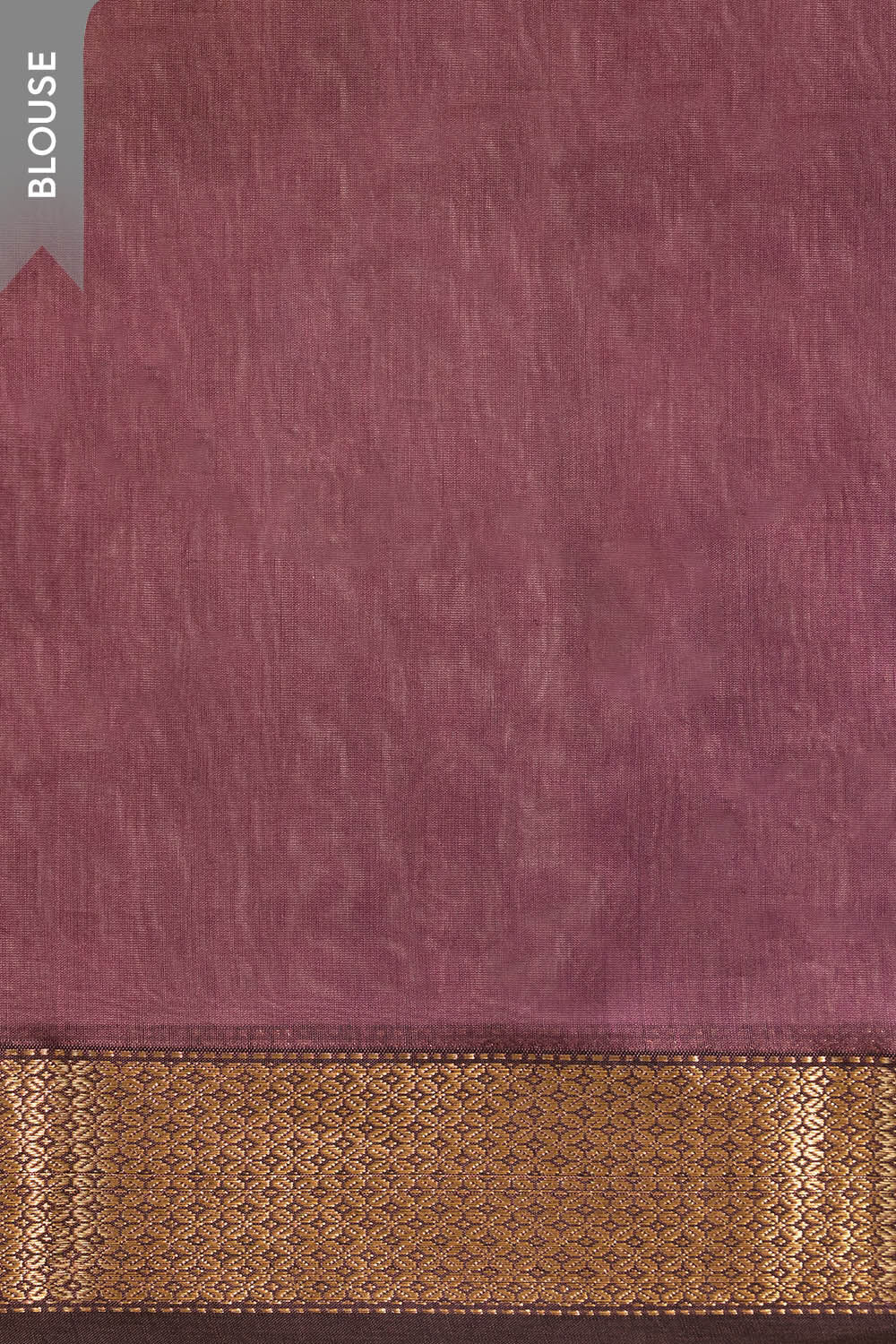 Light Violet Woven Pure Silk Cotton Maheshwari Saree image number null