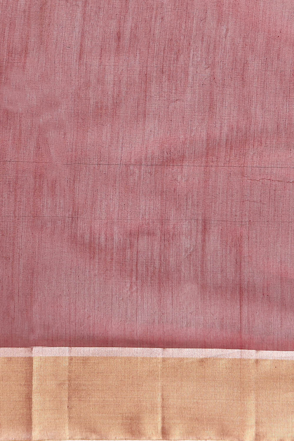 Red Pure Silk Cotton Chanderi Saree image number null