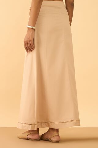Beige Woven Cotton Lycra Inskirt thumbnail image number null