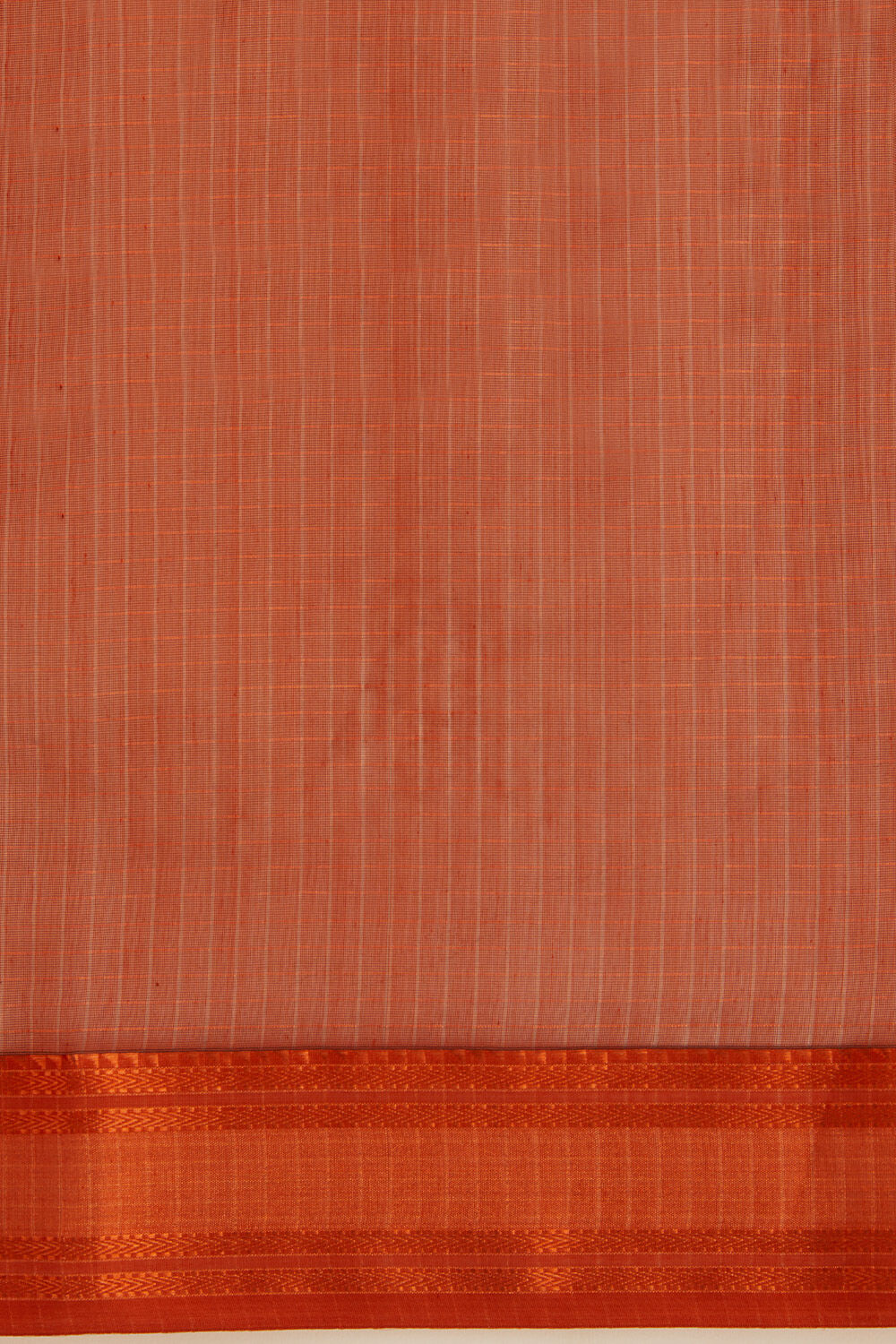 Dark Yellow Pure Silk Cotton Maheshwari Saree image number null