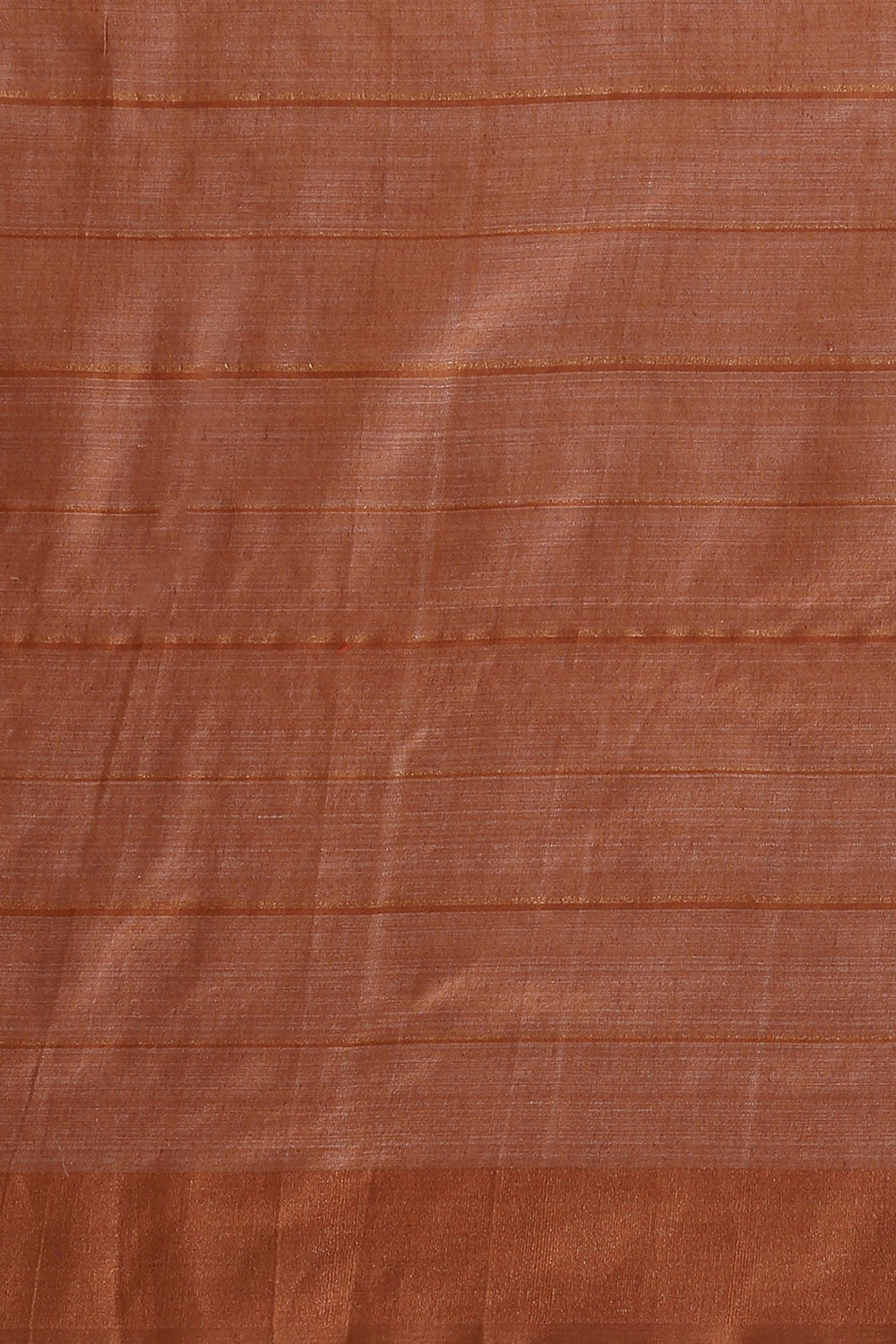 Brown Pure Tussar Silk Bhagalpuri Saree image number null