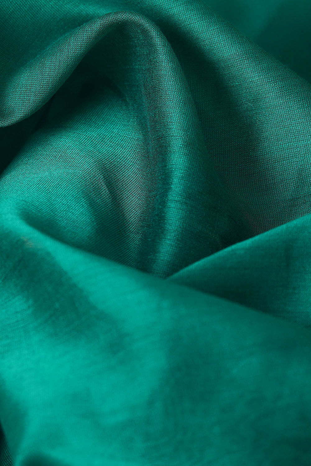 Green Pure Silk Cotton Maheshwar Saree image number null