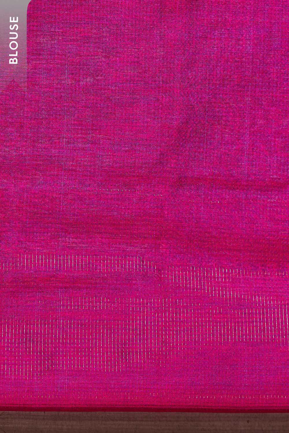 Blue Woven Pure Silk Cotton Maheshwari Saree image number null