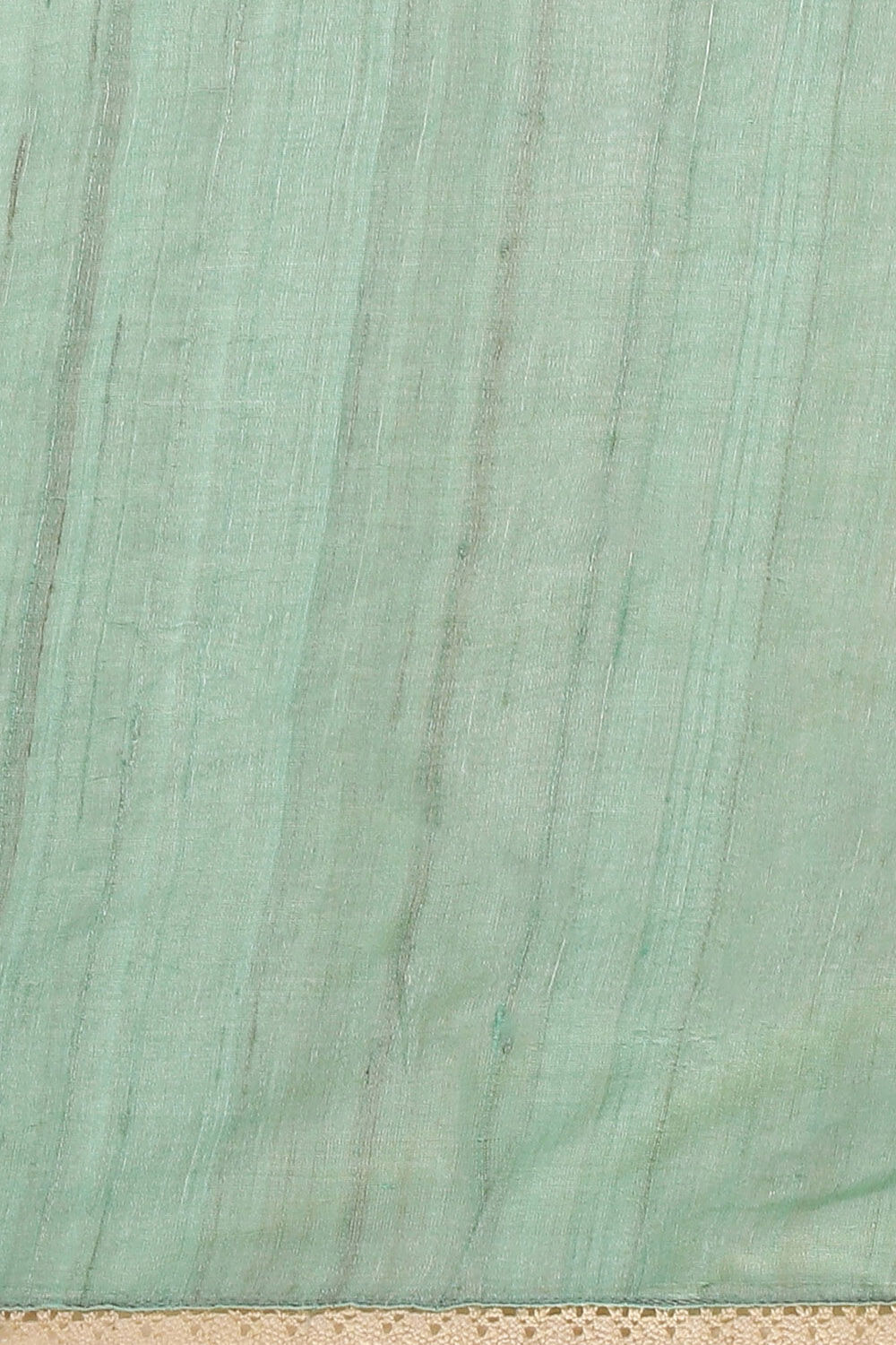 Light Pure Green Tussar Embroidered Saree image number null