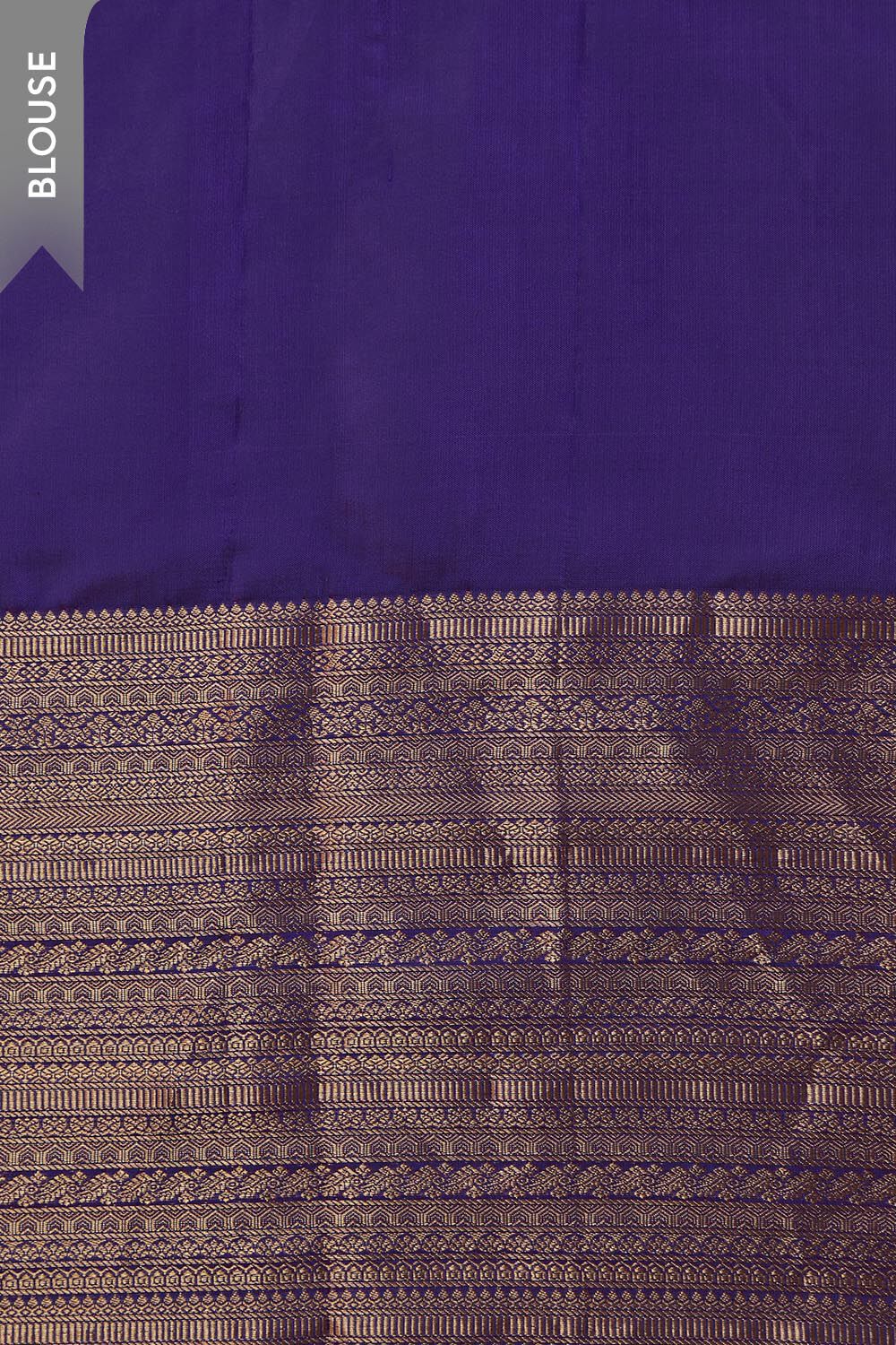 Blue Silk Viscose Woven Saree image number null
