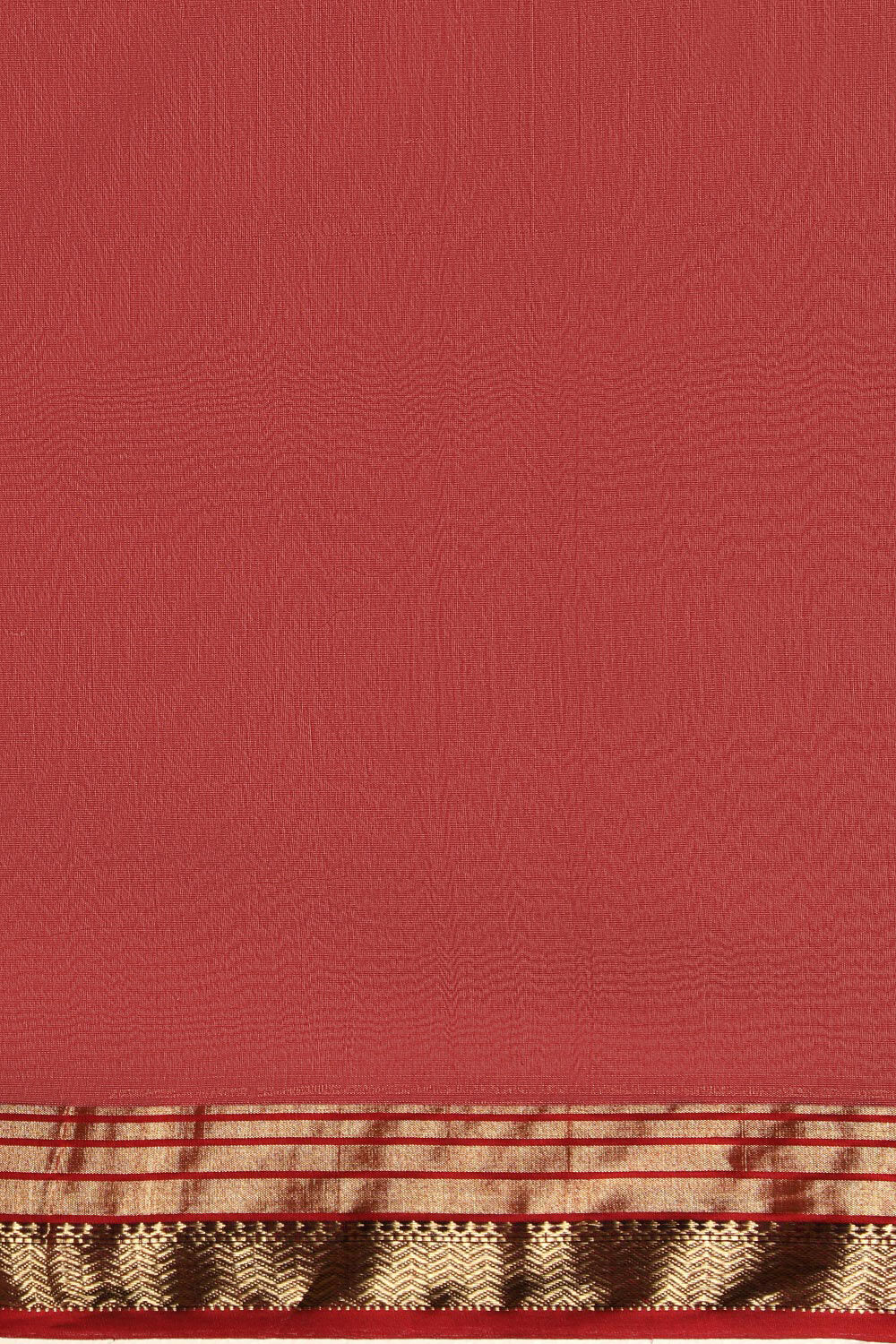 Brown Woven Pure Silk Cotton Maheswari Saree image number null