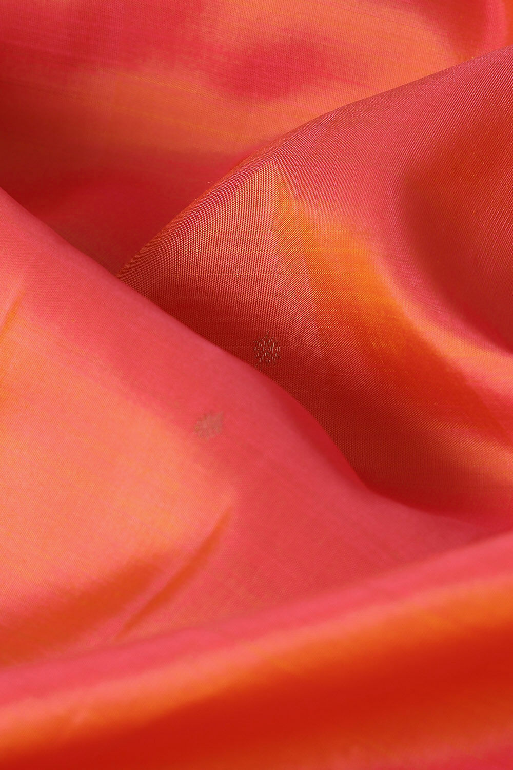 Dark Orange Pure Silk Kanjivaram Saree image number null