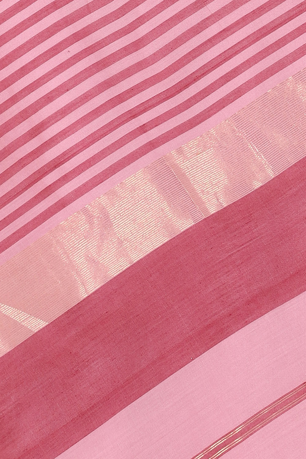 Light Pink Pure Silk Cotton Maheshwari Saree image number null