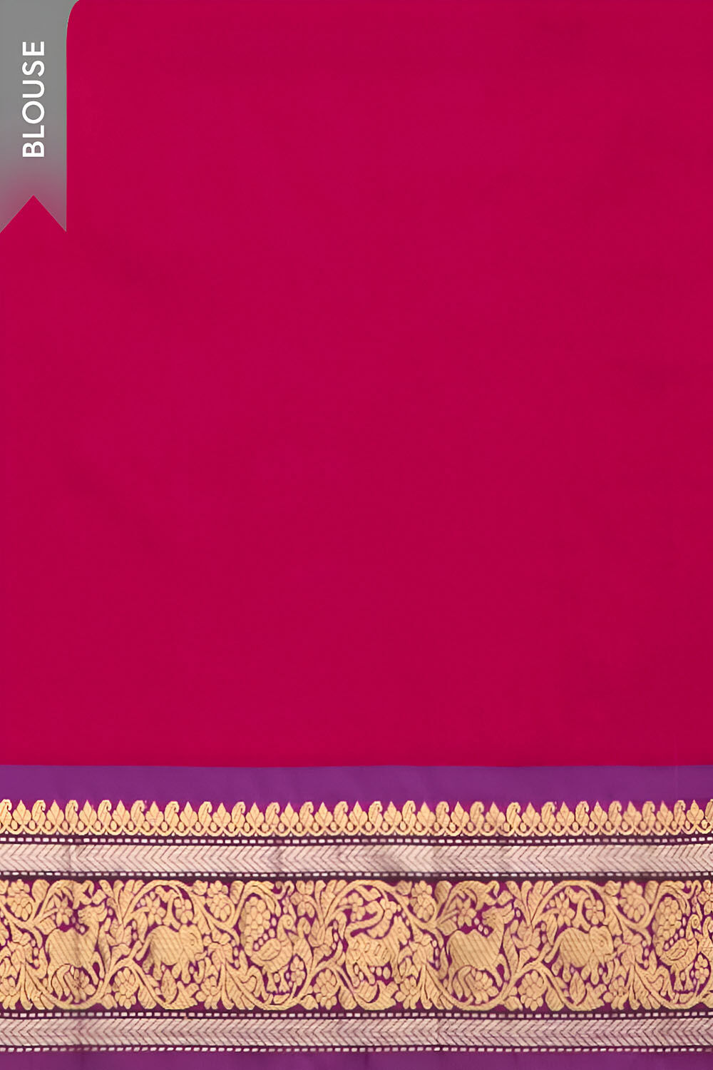 Pink Woven Paithani Inspired Design Pure Silk Saree image number null