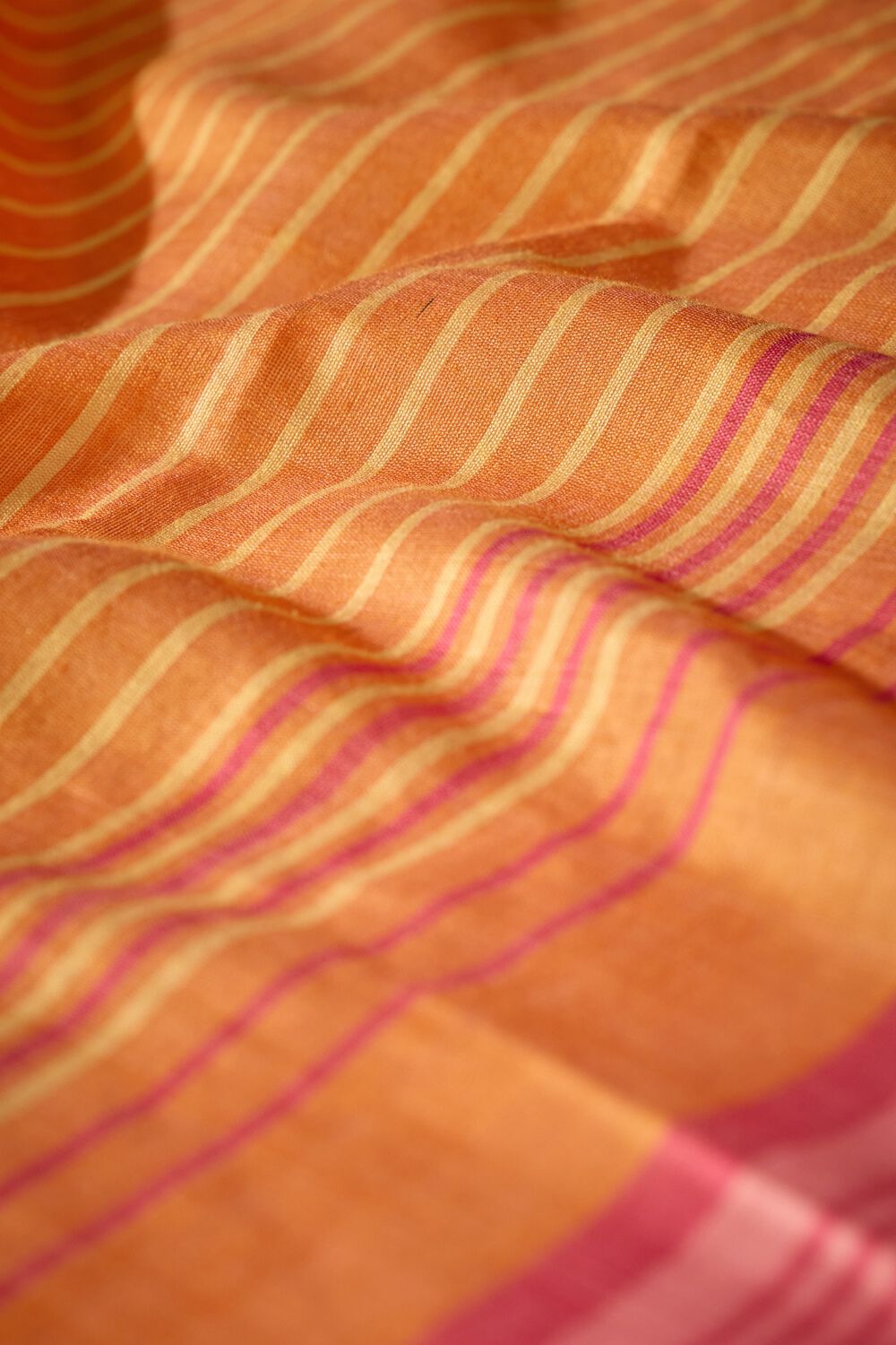 Pink Bhagalpur Woven Silk Viscose Saree image number null
