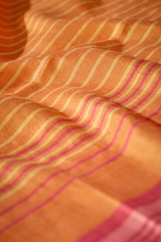 Pink Bhagalpur Woven Silk Viscose Saree thumbnail image number null