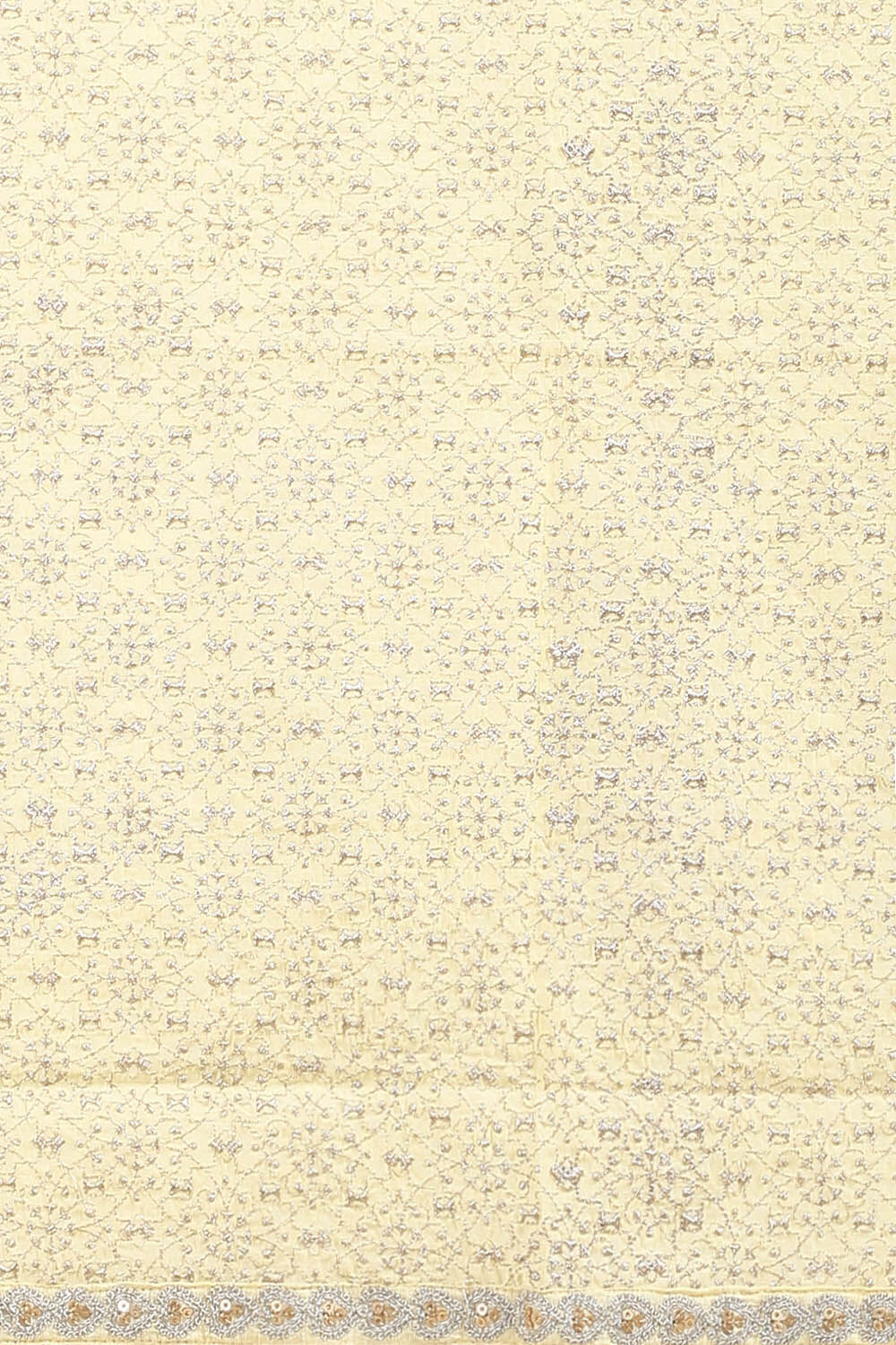 Beige Pure Organza Digital Printed Saree image number null