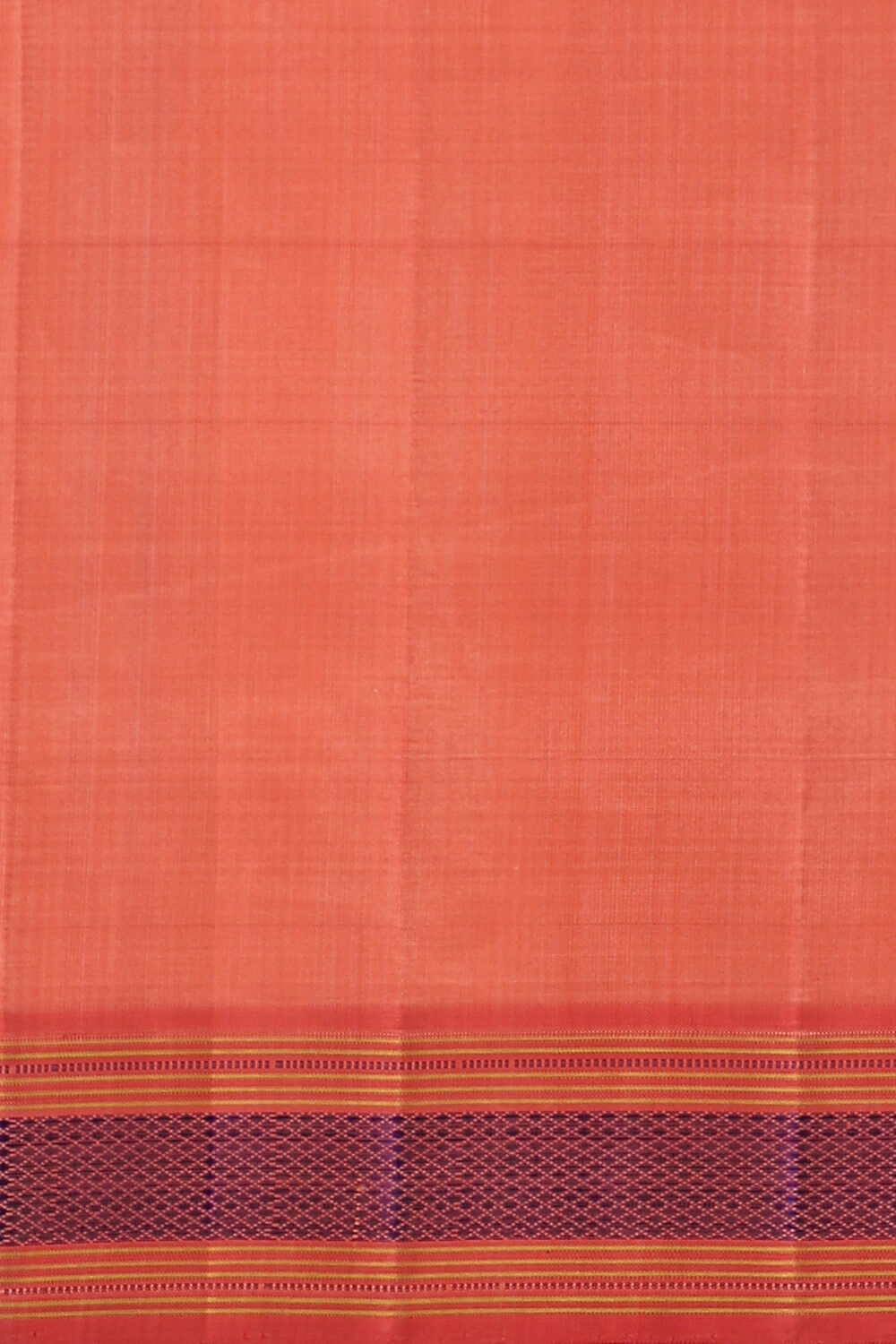 Orange Pure Silk Kanjivaram Saree image number null