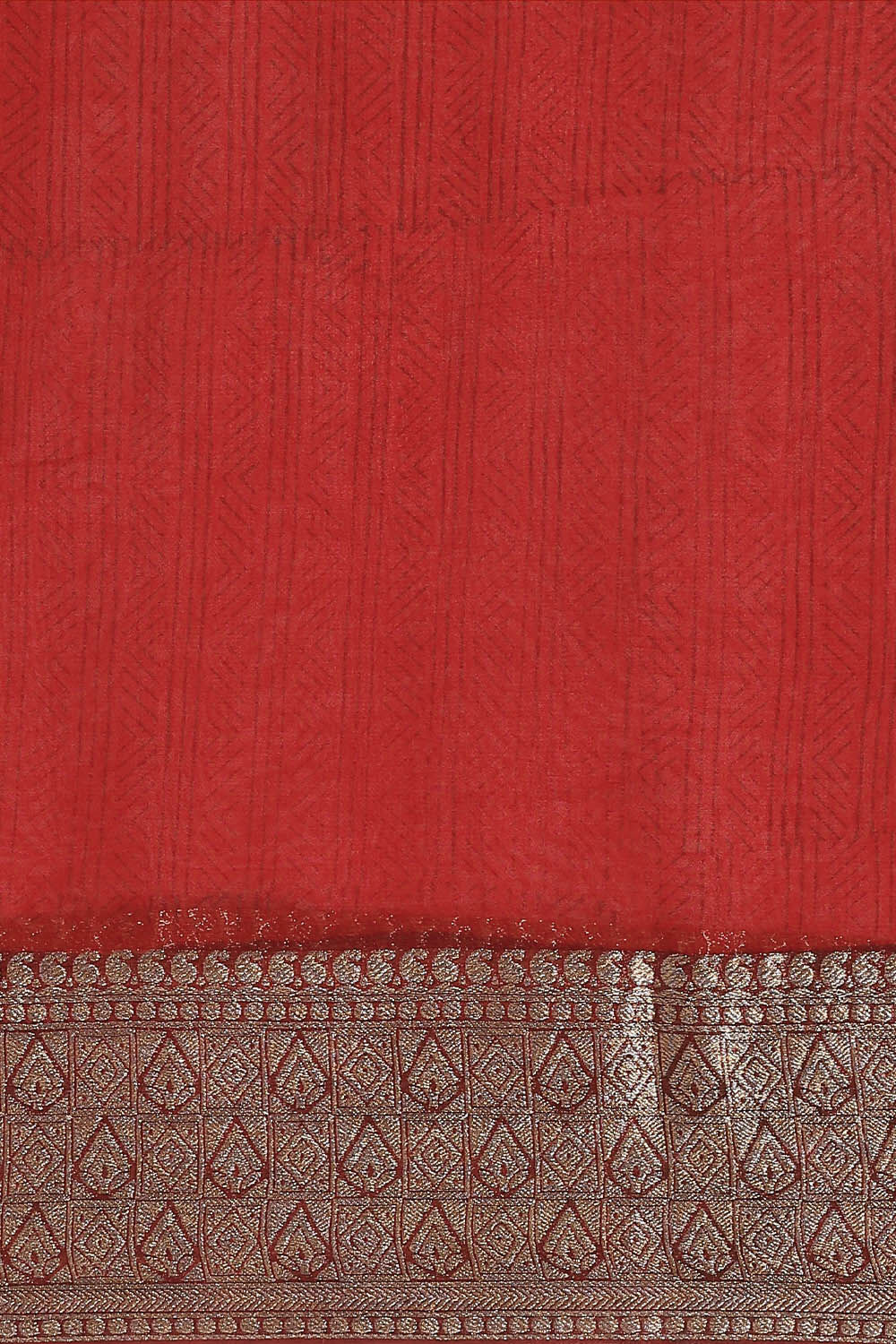 Orange Viscose Georgette Banarasi Saree image number null
