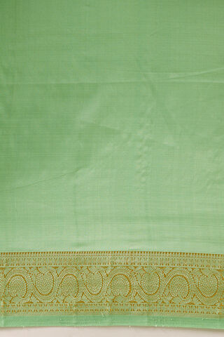 Gold Woven Pure Organza Tissue Kanjivaram Saree thumbnail image number null