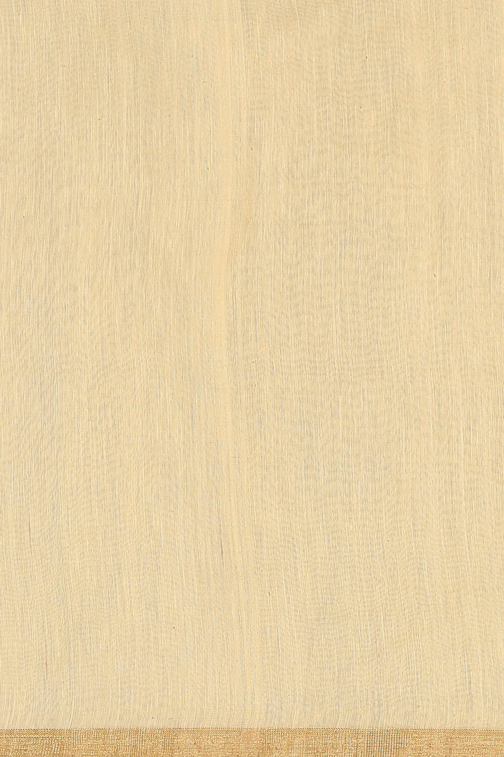 Light Yellow Pure Silk Cotton Bengal Jamdani Saree image number null