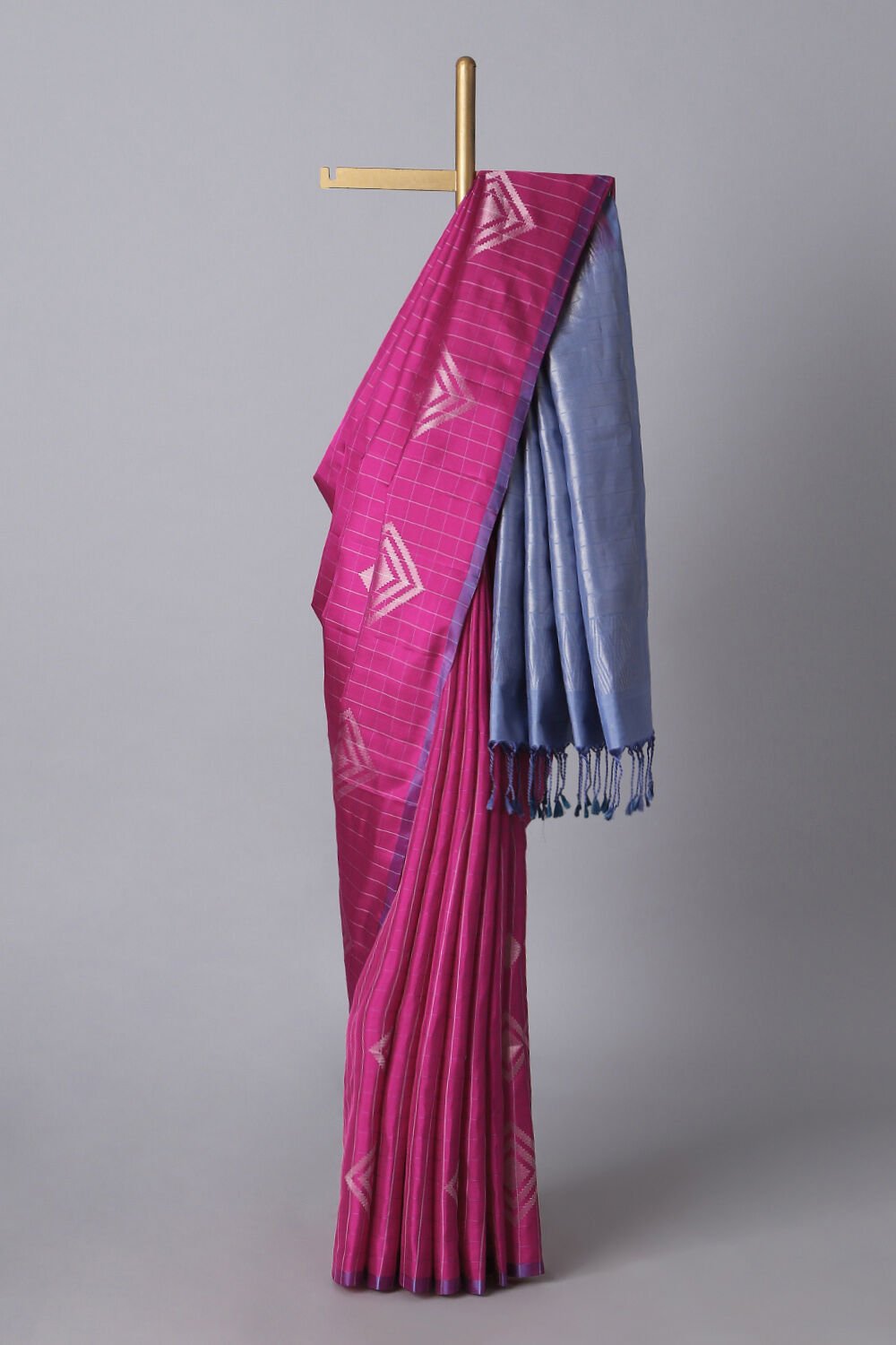Pink Pure Silk South Saree image number null