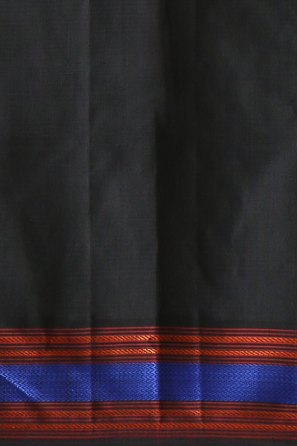 Black Pure Silk Kanjivaram Saree image number null