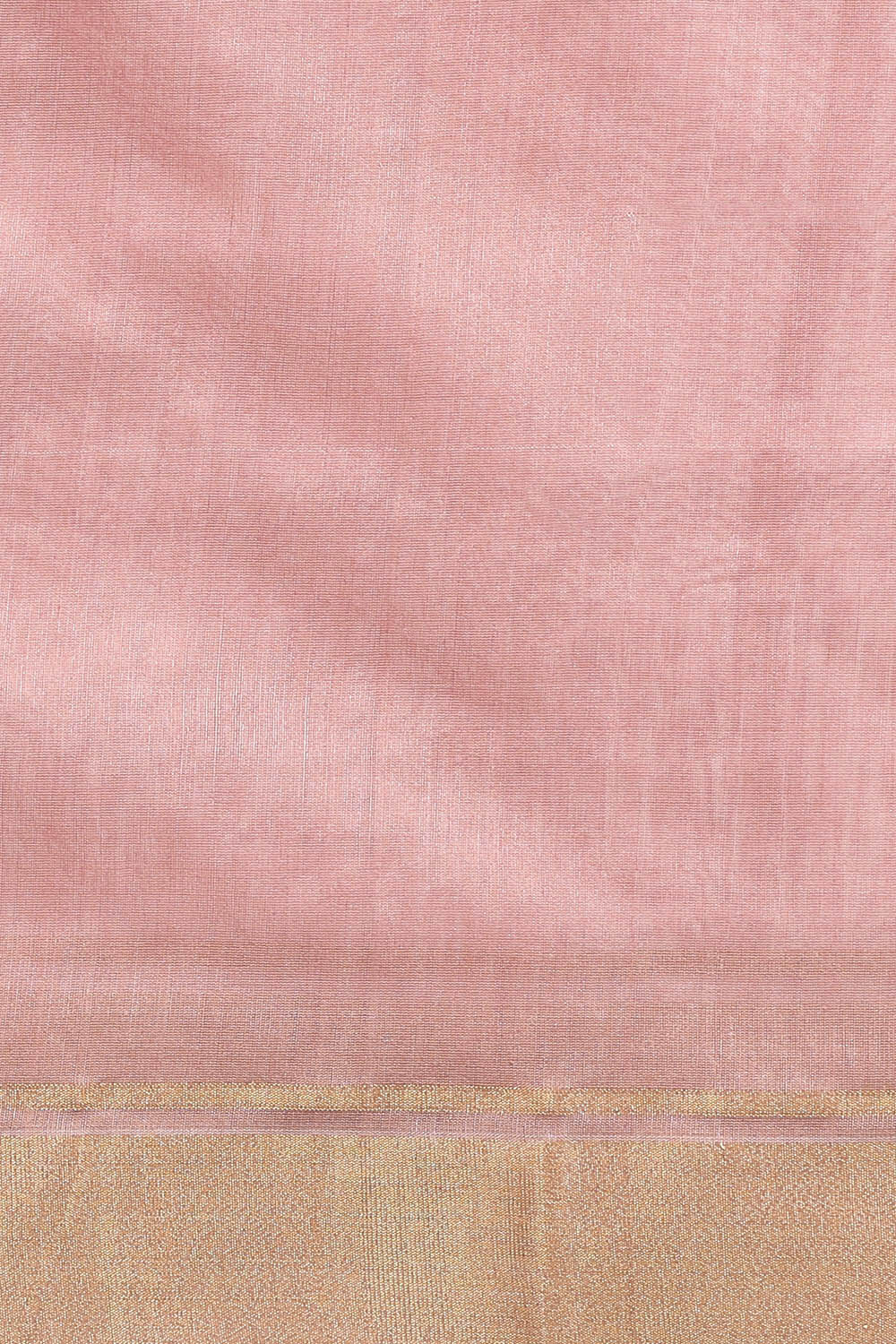 Light Pink Pure Silk Cotton Chanderi Saree image number null
