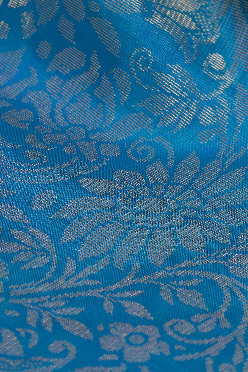Black Woven Pure Soft Silk Saree image number null