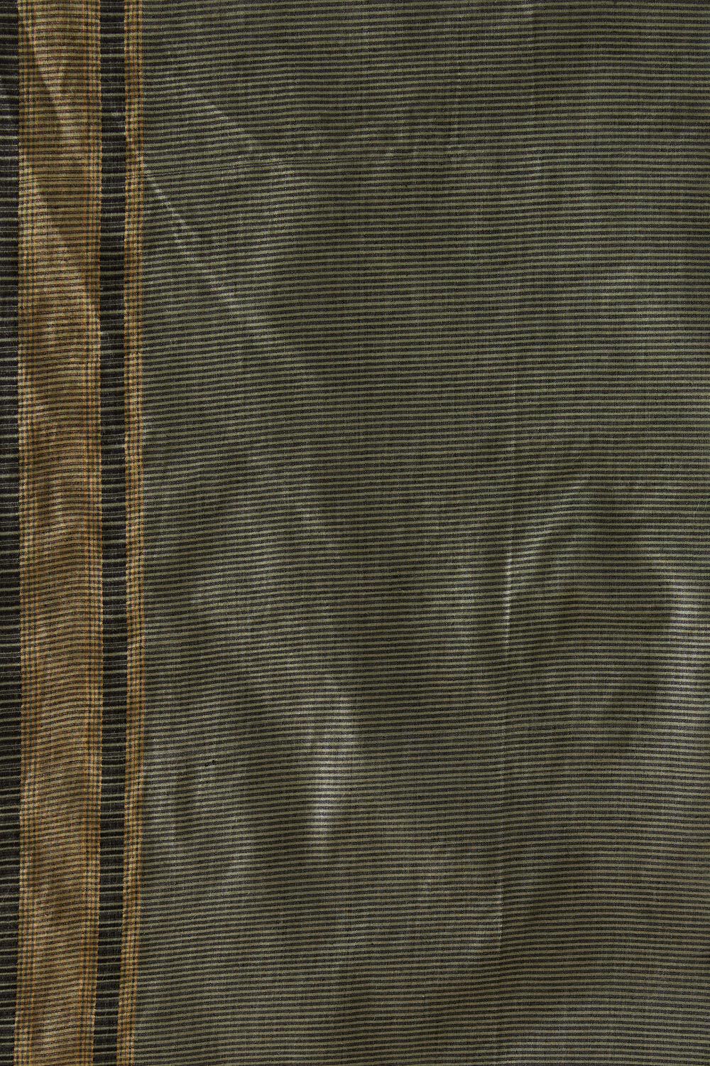 Light Green Pure Tussar Silk Woven Saree image number null