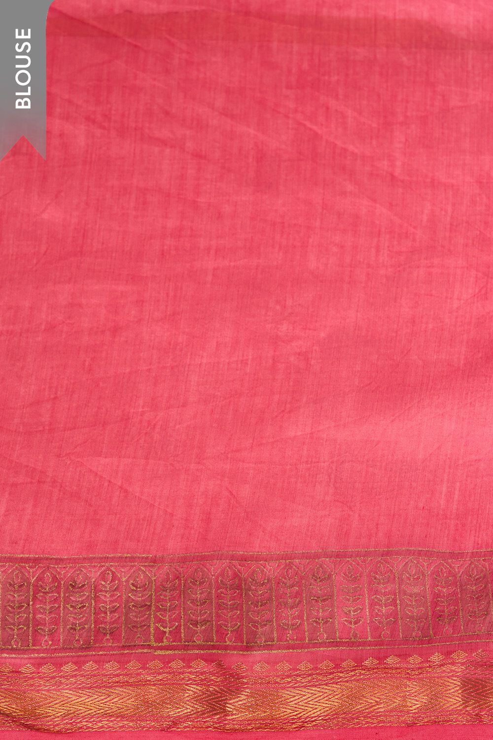 Pink Rajasthan Pure Silk Cotton Printed Sanganeri Saree image number null