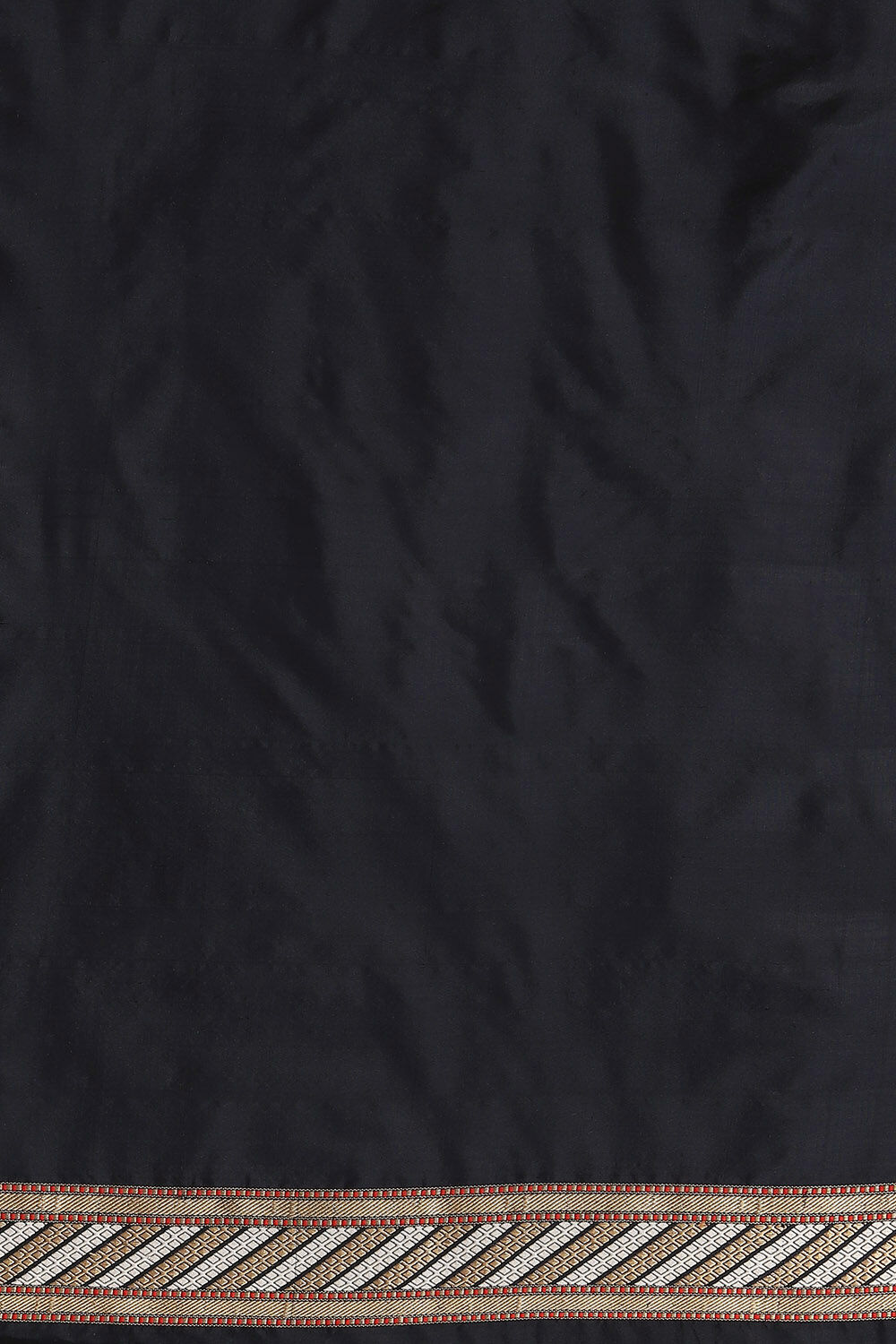 Black Pure Silk Banarasi Saree image number null