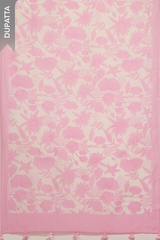 Light Pink Pure Silk Cotton Embroidered Unstitched Suit Set thumbnail image number null