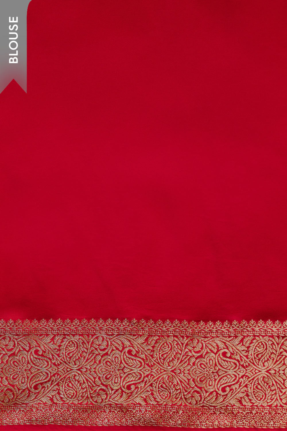 Red Woven Design Pure Viscose Saree image number null