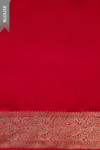 Red Woven Design Pure Viscose Saree thumbnail image number null