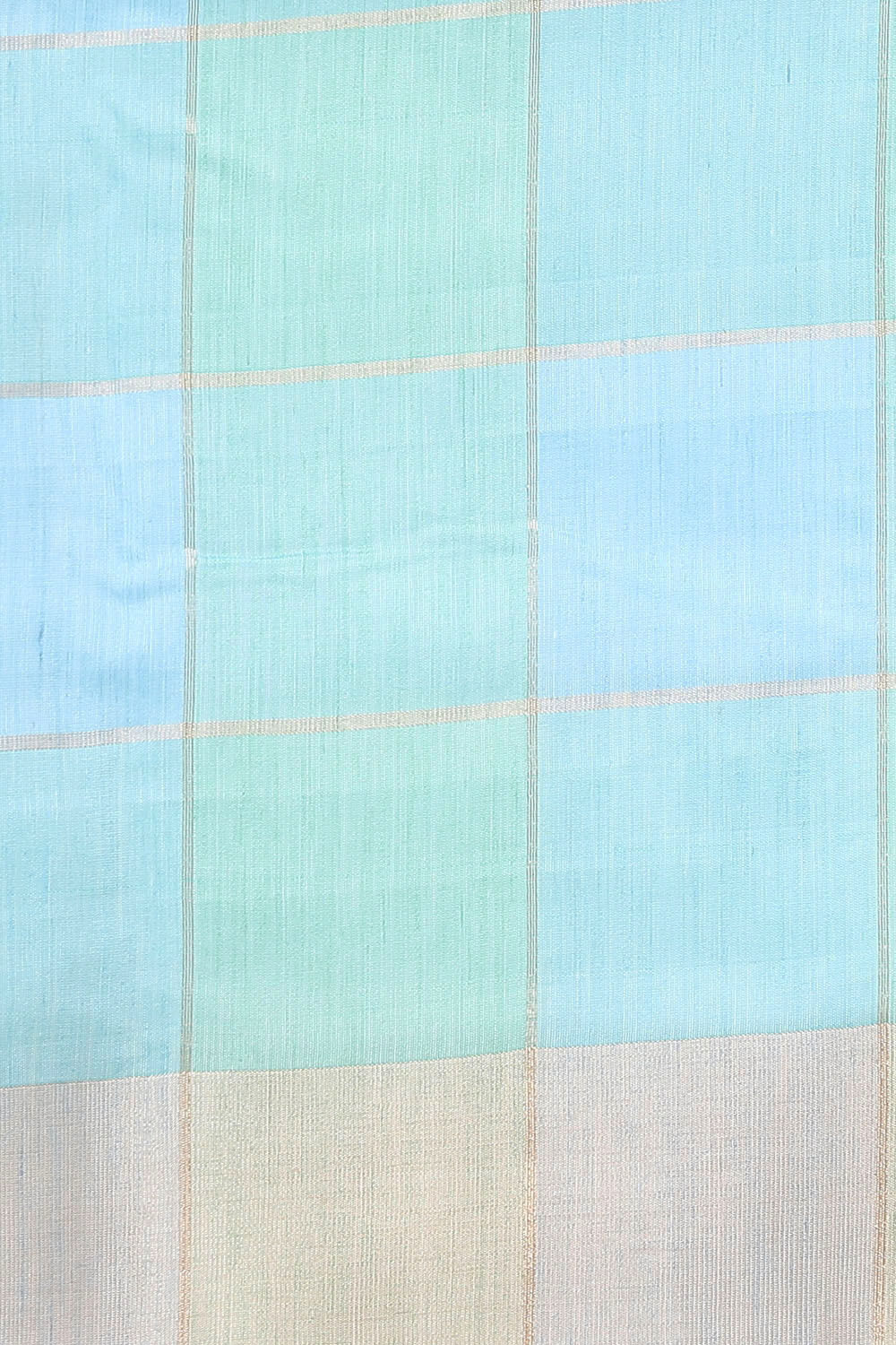Blue Pure Embroidered Saree image number null