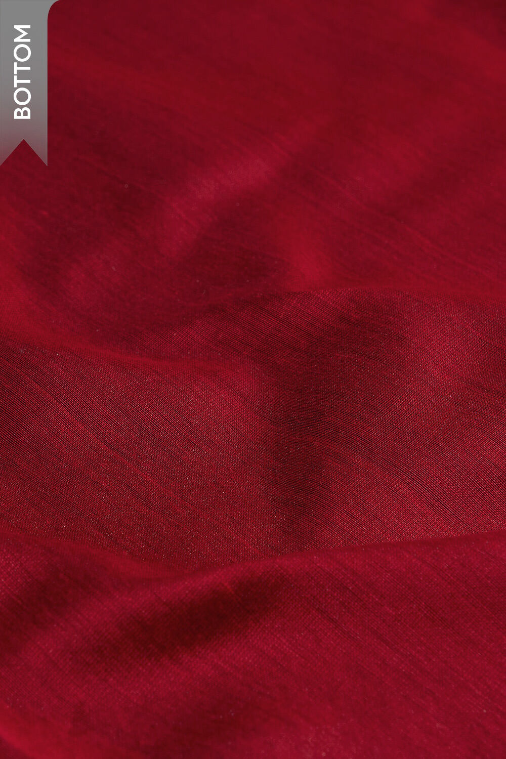 Dark Red Bagru Block Printed Pure Cotton Unstitched Suit Set image number null
