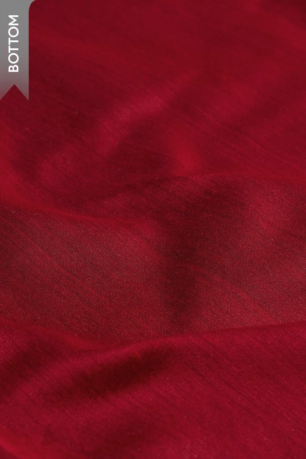 Dark Red Bagru Block Printed Pure Cotton Unstitched Suit Set image number null
