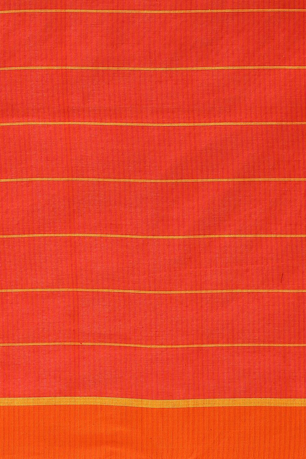 Red Pure Cotton Jamdani Saree image number null