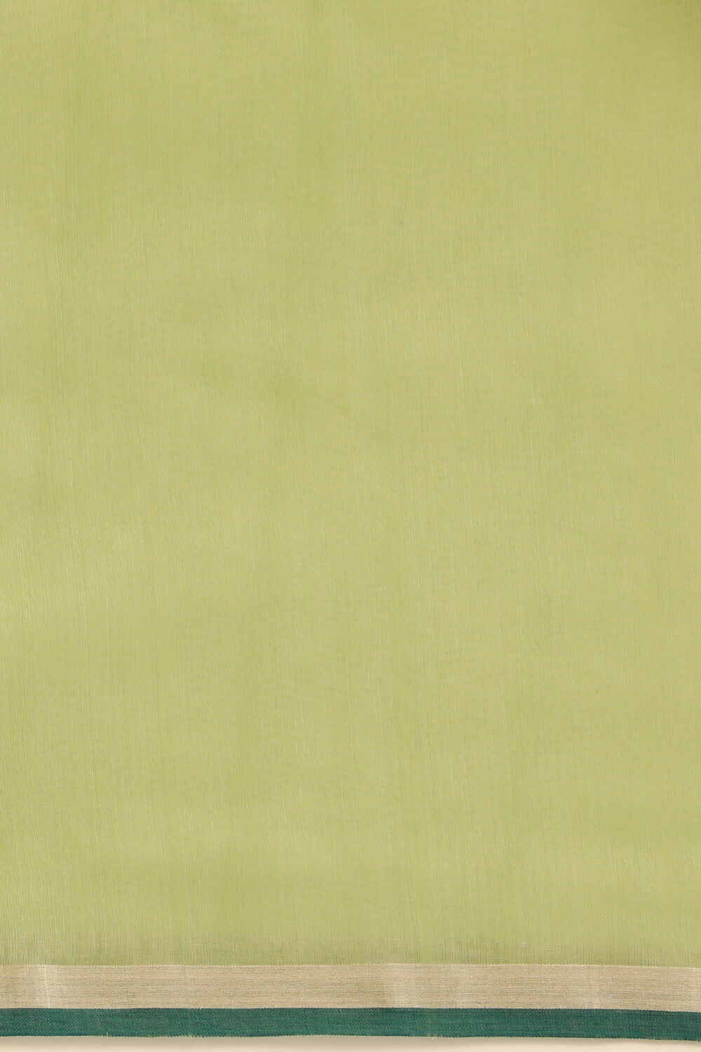 Light Green Pure Silk Cotton Woven Chanderi Saree image number null