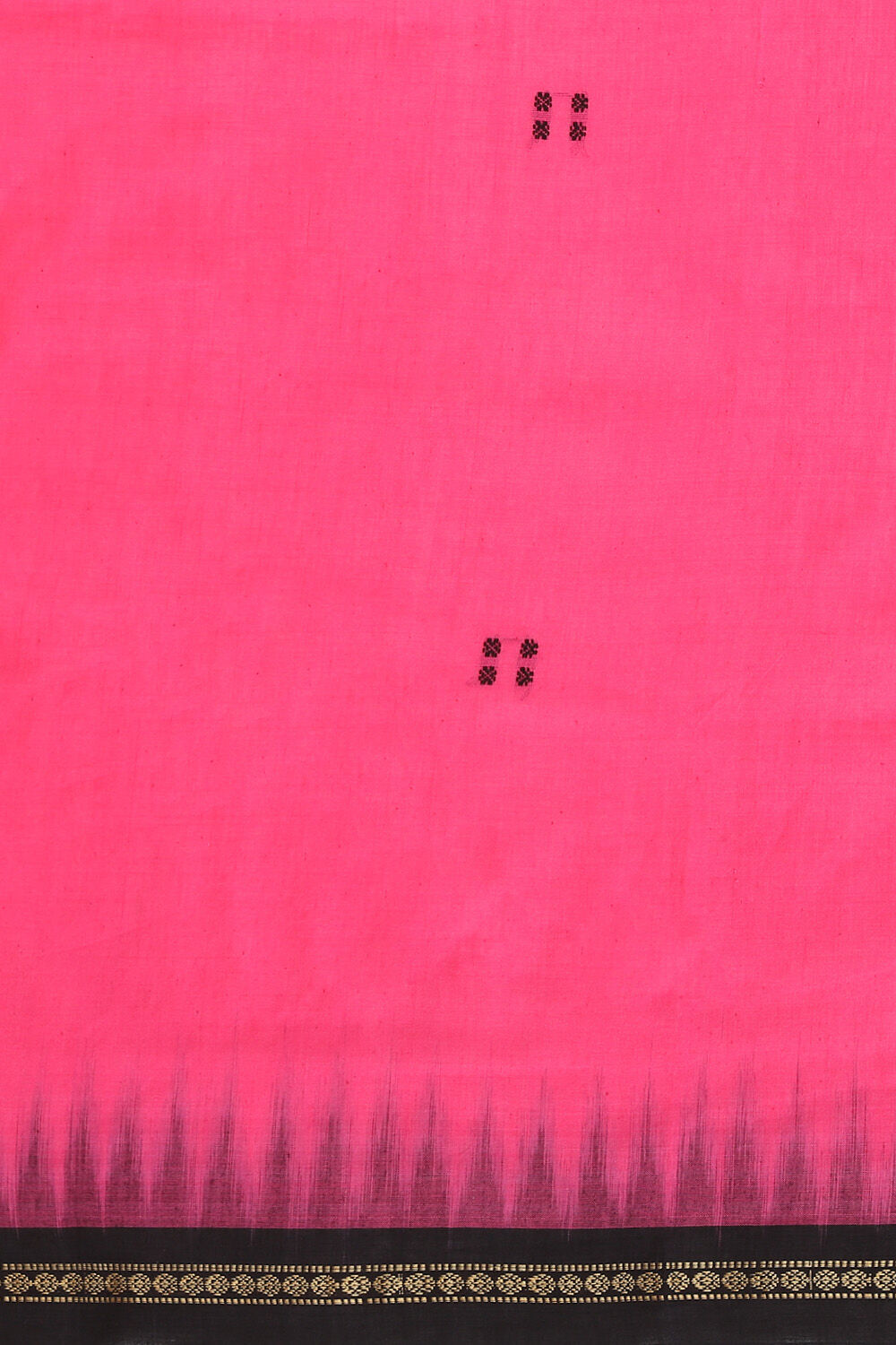 Pink Pure Cotton Odissa Ikat Saree image number null