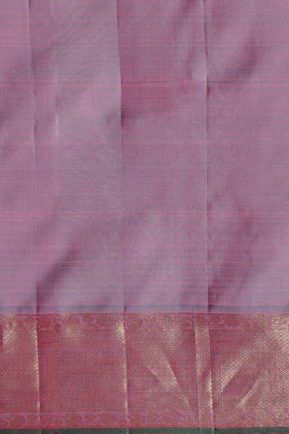 Pink Pure Silk Kanjivaram Saree image number null
