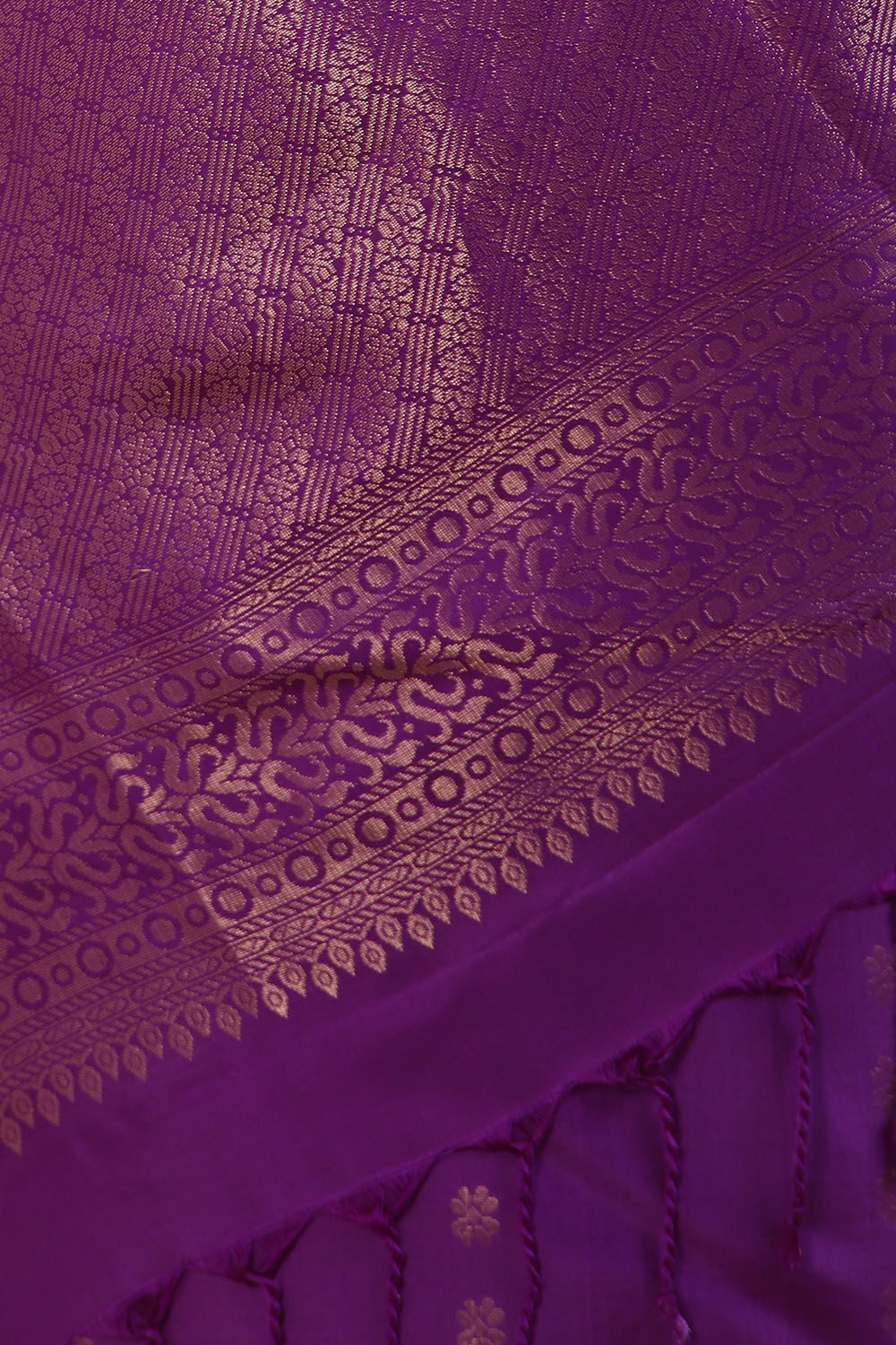 Violet Pure Soft Silk Saree image number null