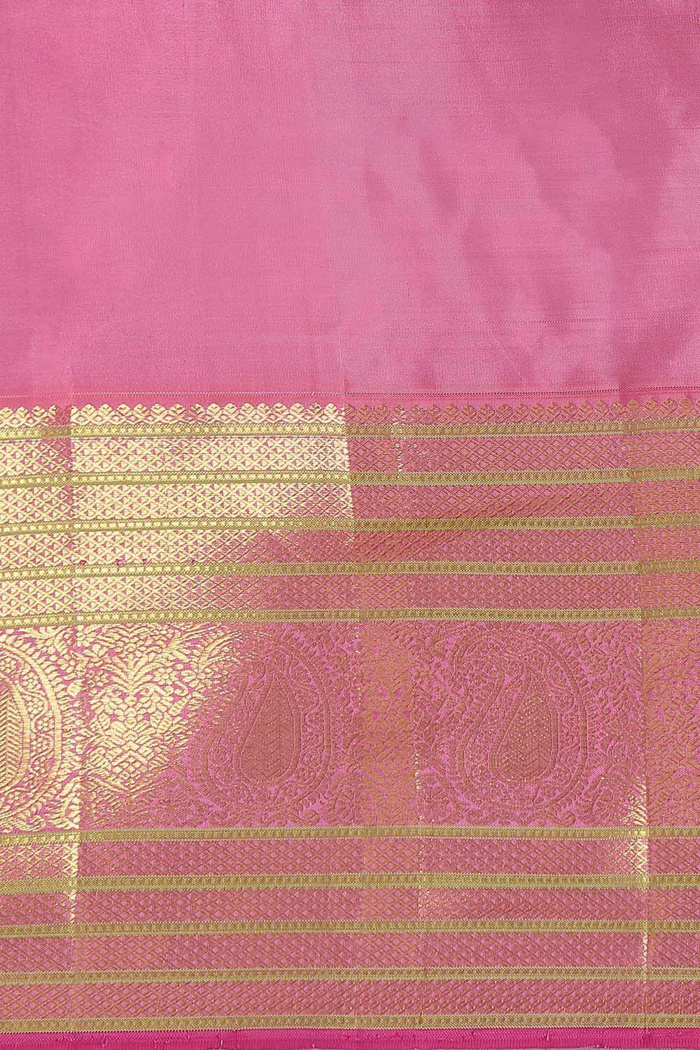 Beige Pure Silk Kanjivaram Saree image number null