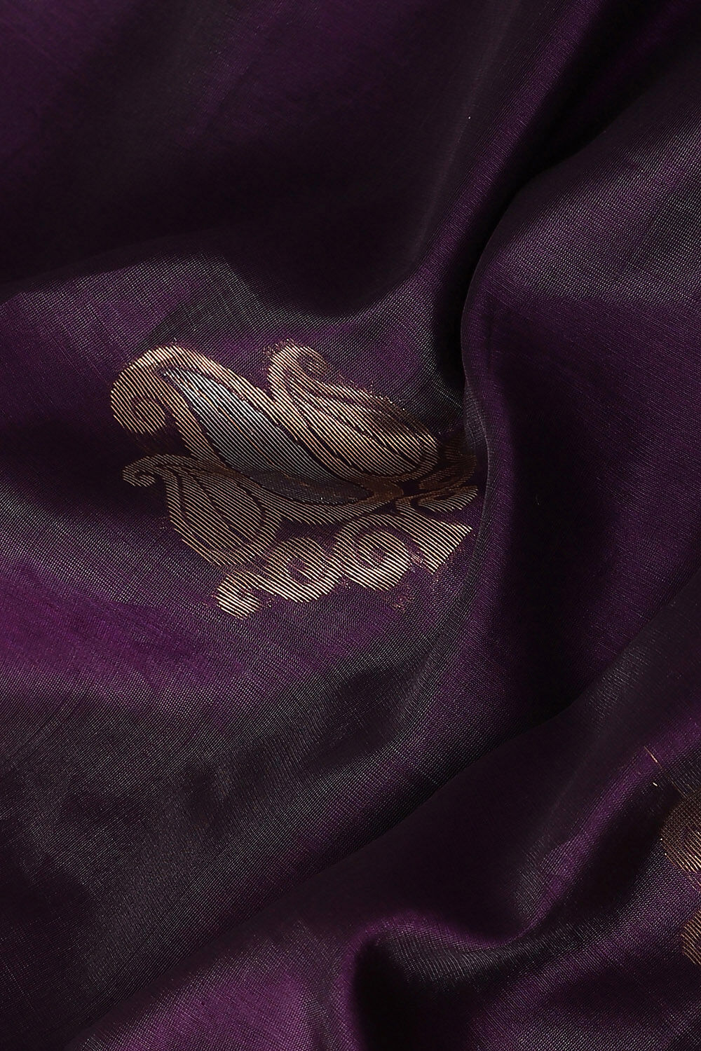 Light Violet Pure Silk Cotton South Saree image number null
