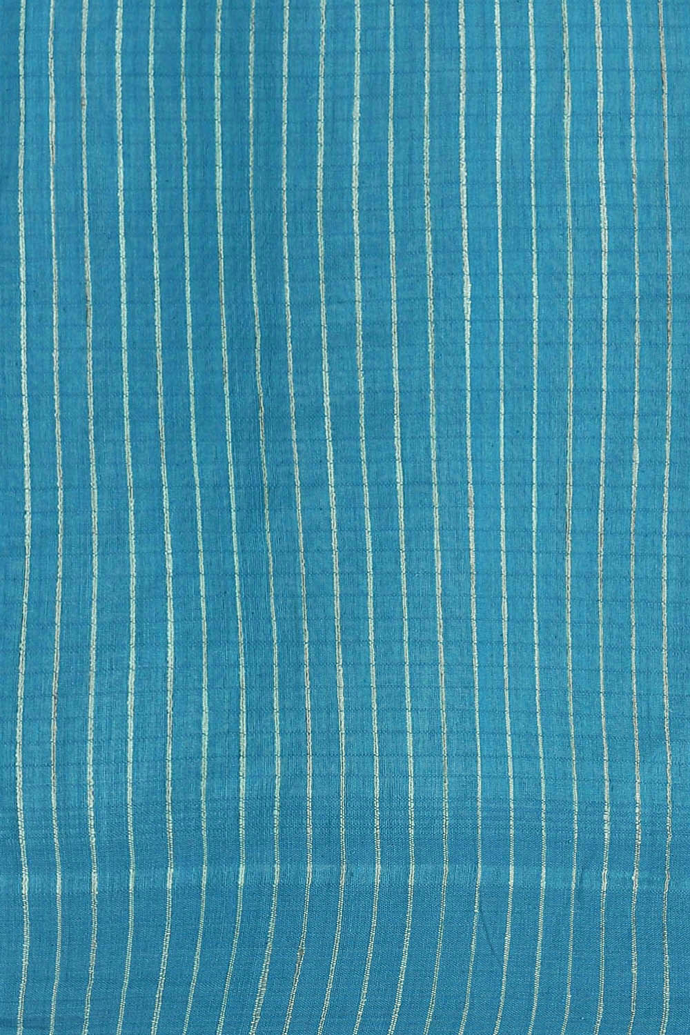 Light Pure Blue Tussar Bhagalpuri Saree image number null