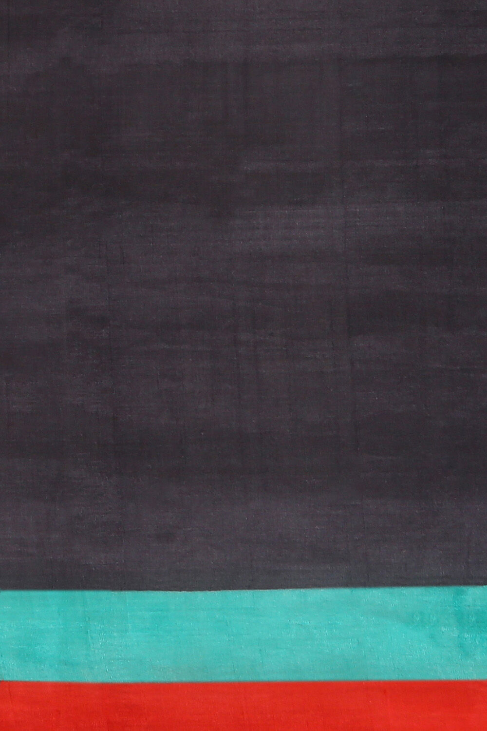 Black Pure Silk Printed Saree image number null
