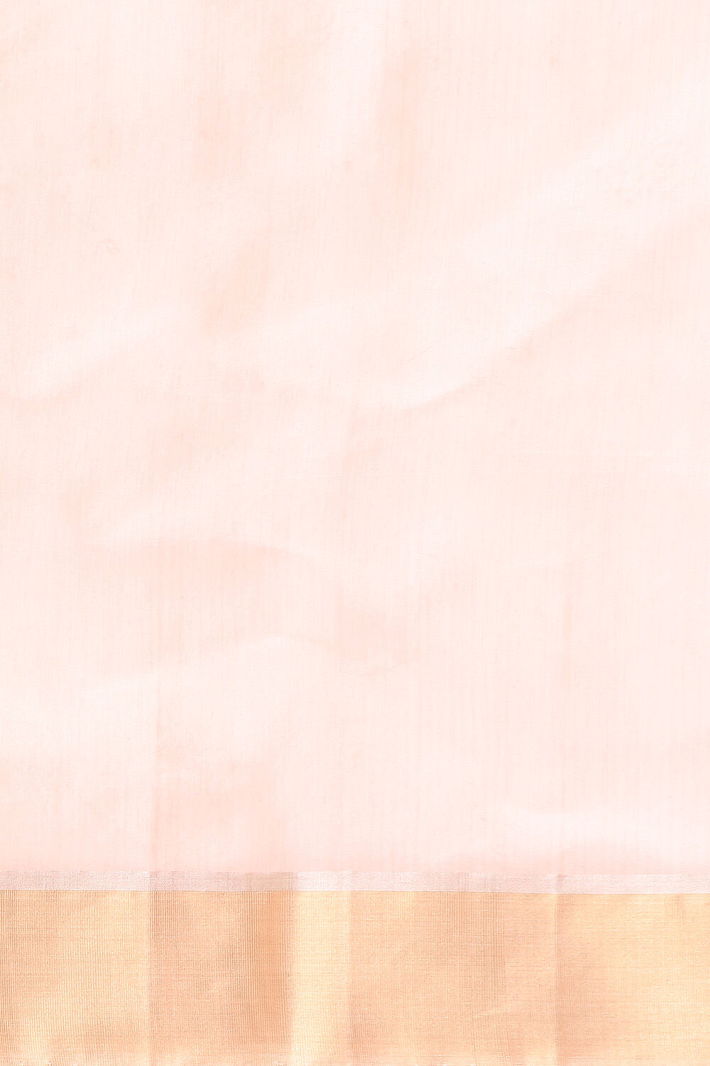 Light Pink Pure Silk Cotton Chanderi Saree image number null