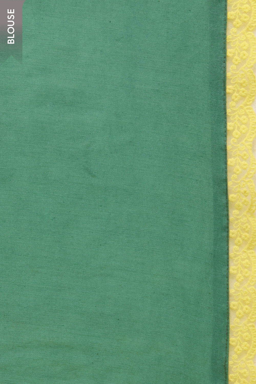 Light Yellow Bengal Pure Silk Cotton Embroidered Saree image number null